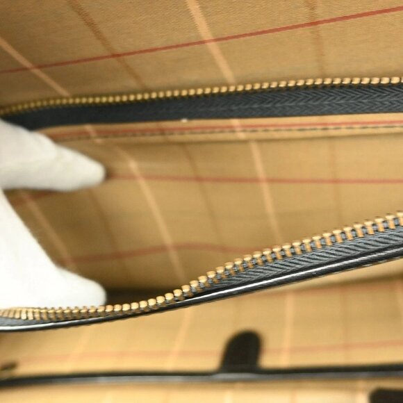 BURBERRY BLACK LEATHER DULLES BAG HANDBAG NQ01778 BN01 - Picture 9 of 10